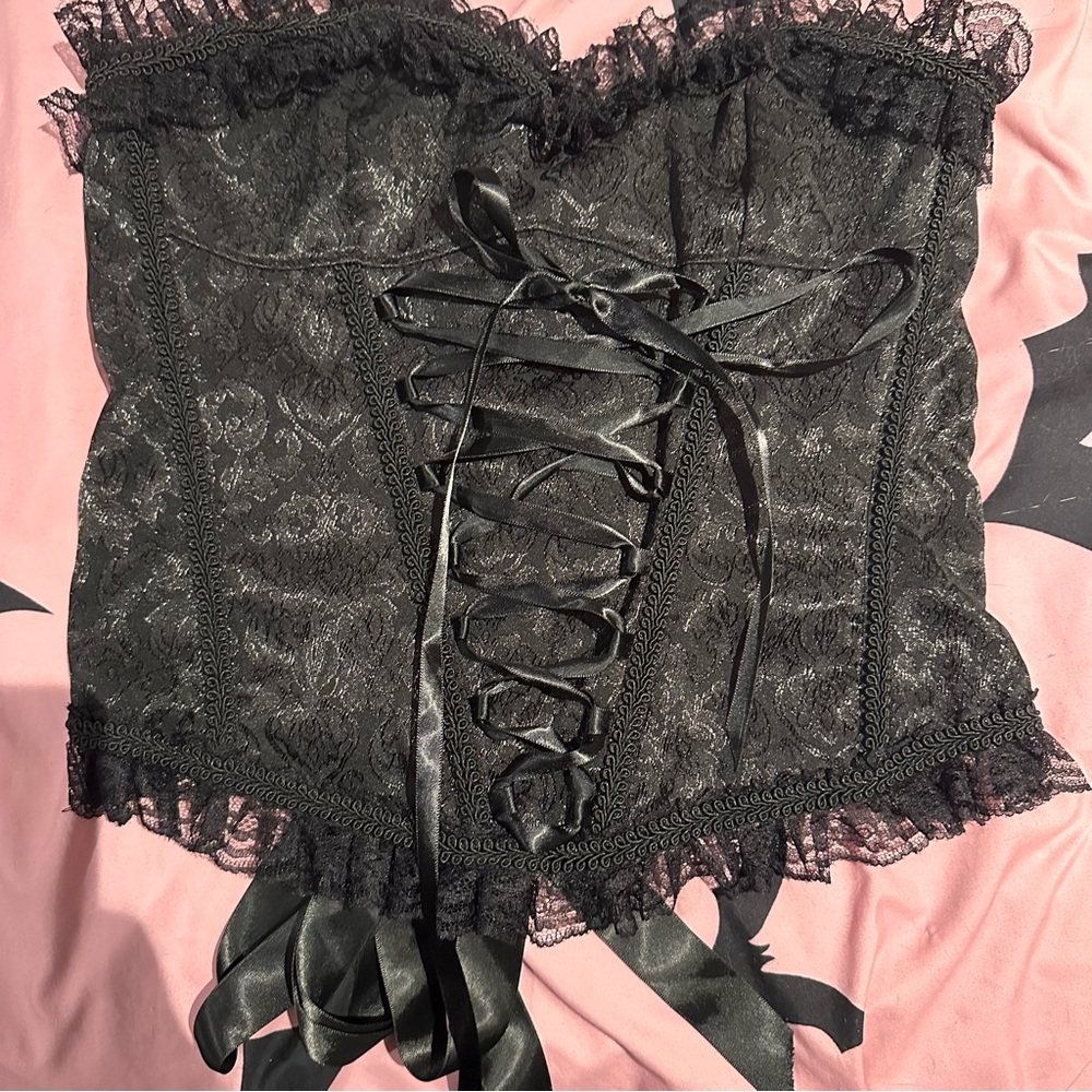 Dolls kill victorian corset goth M